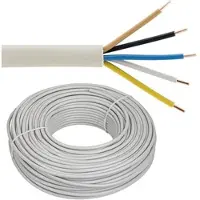 PRYSMIAN Installationsleitung NYM-J 5 x 2,5 mm2 - Farbe grau - Rolle je 50 m ** 1m/2,26 EUR