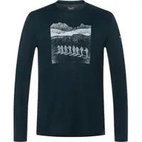 Super.natural M Snow Trail Escape LS blueberry/f. white/blueberry (44K) L