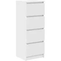 vidaXL Sideboard Weiß 37,5x35x99 cm Holzwerkstoff