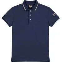 Colmar Polo With Three-colored Lines ON Neck AND Stripes ON Armholes navy blue (68) 4