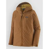 Patagonia - Insulated Boulder Fork Rain Jacket - Regenjacke Gr XS braun