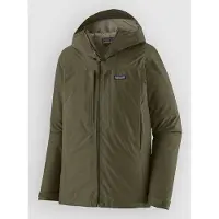 Patagonia - Insulated Boulder Fork Rain Jacket - Regenjacke Gr XXL oliv