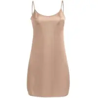 Nina von c. Unterkleid NINA VON C. "Unterkleid", Damen, Gr. 38, Normalgrößen, braun (camel), 81% Viskose, 19% Polyester, unifarben, Kleider Unterkleid
