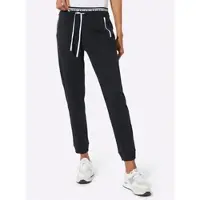 Création L Jogger Pants , Damen, Gr. 50, Normalgrößen, schwarz, 75% Polyamid, 25% Elasthan, unifarben, Hosen Jogger Pants
