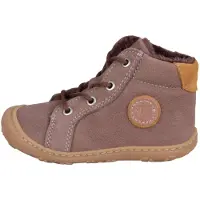 Pepino by Ricosta Lauflernschuh "GEORGIE 50, WMS: mittel", Mädchen, Gr. 21, Warmfutter, braun (hellbraun), Leder, Schuhe Lauflernschuh, Winterschuh mit Weiten-Meßsystem, Größenschablone zum Download