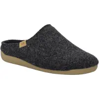 Josef seibel Herren Hausschuh einfarbige Slipper Filz 33702 Carson 02, Größe:44 EU, Farbe:Grau