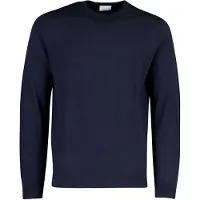 Profuomo Pullover Merinowolle Navy