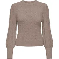 ONLY "ONLKATIA LS STRUC PUFF ONECK CC KNT" Materialmix, regular fit