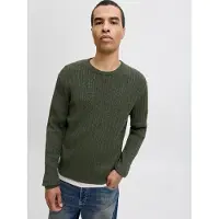 Jack & Jones "JJEEMIL KNIT CABLE CREW NECK NOOS"