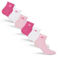 FILA "UNISEX QUARTER PLAIN SOCKS" 6 Paar, mit Logo-Schriftzug