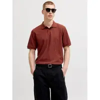 Jack & Jones "JJEAUSTIN POLO SS NOOS" Materialmix, regular fit