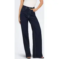 ONLY "ONLJUICY-WAUW HW WIDE DNM GUA334 NOOS" Materialmix, high waist, wide fit