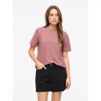 Vila "VINORA S/S T-SHIRT - NOOS" Baumwollmischung, regular fit