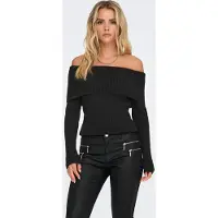 ONLY "ONLKATIA LIFE LS OFF SHOULDER KNT NOOS" Viskosemischung, regular fit