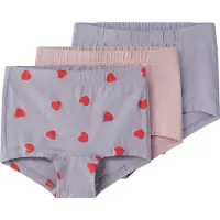 Name it Lavender Hearts Slip 3 Einheiten