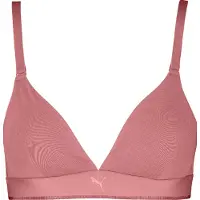 Puma "WOMEN COTTON TRIANGLE BRALETTE 1P" herausnehmbare gepolsterte Cups für anpassungsfähigen Look
