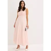 Bonprix "Maxikleid mit Spitze" für festliche Anlässe, vollständig gefüttert, taillierte Passform