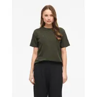 Vila "VINORA S/S T-SHIRT - NOOS" Baumwollmischung, regular fit