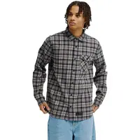 Dc-shoes Langarmhemd "Marshal Flannel", Herren, Gr. L, bunt (schwarz 2), Obermaterial: 100% Baumwolle., Hemden Langarmhemd