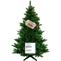 RS Trade Weihnachtsbaum „Spessarttanne Classic“ PVC 19001