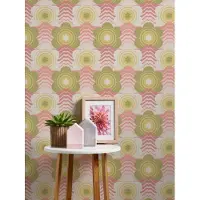 A.S. Création "Retro Chic florale Tapete Mustertapete Retro Blumen" matt strukturiert Vintage Vliestapete für Schlafzimmer Küche Wohnzimmer Floral Design