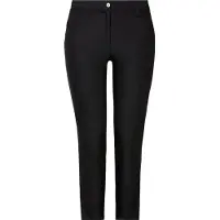 Kjbrand Chinohose "Betty Chino", Damen, Gr. 42 (21), K-Gr, schwarz, Web, Obermaterial: 60% Baumwolle, 37% Polyamid, 3% Elasthan, bequem knöchellang, Hosen Chinohose, mit Komfortbund