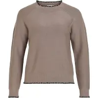 Vila Vitegni Rundhals Strickpullover