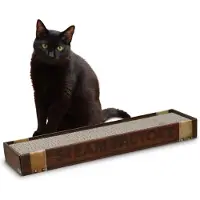 Croci HomedecoreEssence - Kratzbaum aus Karton für ausgewachsene Katzen, rechtec