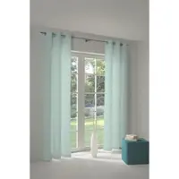 Adam Audio Vorhang ADAM "Little Parrot" Gr. 3, blau (hellblau), B:145cm H:225cm, Jacquard, Baumwolle (Bio-Baumwolle), Gardinen, Vorhang, aus 100% Bio-Baumwolle