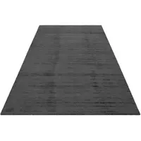Esprit Teppich "Gil, ESP-39954, auch als Läufer erhältlich", grau, B:70cm H:8mm L:140cm, Polyester, Teppiche, Teppich, handgewebt, seidig glänzend, schimmernde Farbbrillianz, Melangeeffekt
