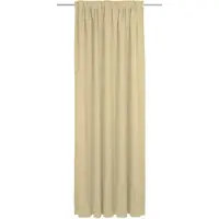 Wirth Vorhang "Trondheim B" Gr. 5, beige, B:131cm H:255cm, Polyacryl, Gardinen, Vorhang, nach Maß