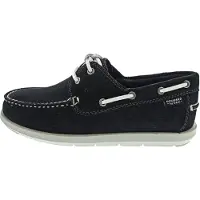 Dockers by Gerli Slipper BY GERLI, Herren, Gr. 45, Textil, blau, Leder, Schuhe Slipper, Mokassin, Schlupfschuh, Bootsschuh, Freizeitschuh mit Schnürung