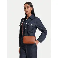 Calvin Klein Handtasche Foil Logo Elongated Camera Bag LV04F3276G Braun