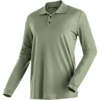 Maier Sports "Ulrich L/S" Herren Polo langarm, leichtes Funktionsshirt, Langarmshirt, Reg. Fit