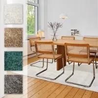 Astra "Sam 250" rechteckig 8 mm Höhe weicher Kurzflor, Wohnzimmer, Schlafzimmer