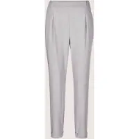 MADELEINE "Chinohose Elastische Bundfaltenhose, 7/8-Länge" konische Beinform