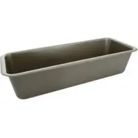 Schneider WALTER Premium Königkuchenform, Brotbackform besitzt eine hohe Verschleißfestigkeit, Abmessungen: 350 x 120 x 85 mm