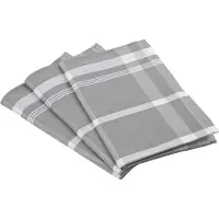 Ross "Exclusiv" Blockkaro, 50% Baumwolle, 50% Leinen, 50x70 cm