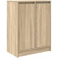 vidaXL Sideboard Sonoma-Eiche 57x34x76 cm Holzwerkstoff