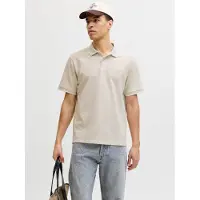 Jack & Jones "JJEAUSTIN POLO SS NOOS" Materialmix, regular fit