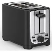 Bella 2 Scheiben Toaster mit Automatischer Abschaltung, Extra Breite Schlitze un