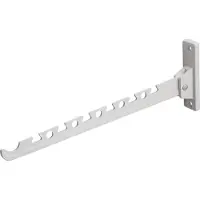 Metafranc Kleiderlüfter weiß 330x28mm 20kg Tragkraft klappbar stabil