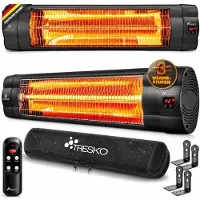 Tresko Infrarot Heizstrahler THSL-003 2500W schwarz (Wand)