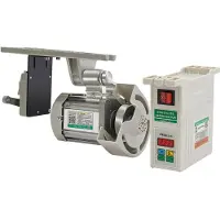 StarTech.com Servomotor für Industrienähmaschinen - Bürstenloser Gleichstrommotor - 750 W - 220 V - LED-Anzeige - 500–3500 U/min einstellbar - Silber