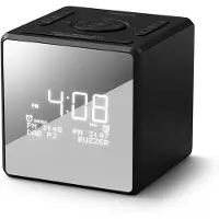 Philips TAR4650 DAB+/UKW Uhrenradio mit Doppelweckfunktion – USB-Anschluss, inkl