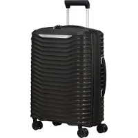 Samsonite Handgepäck-Trolley "UPSCAPE", Damen, Gr. B/H/T: 40cm x 55cm x 20cm 39 l, schwarz, Polypropylen, Koffer Handgepäck-Trolley, mit Teleskopgriff und Soft-Touch-Tragegriff