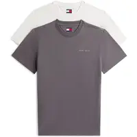 Tommy Hilfiger Tommy Jeans "TJM SLIM FIT LINEAR 2PACK" Packung, 2 Stk. Rundhals, Jersey