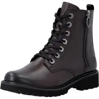 Remonte Blockabsatz, Stiefelette, Schnürboots, im modischen Used Look