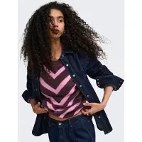 ONLY "ONLELIZA L/S PULLOVER KNT NOOS" Kunstfaser, regular fit
