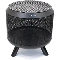 Heat Feuertrommel mit Grill